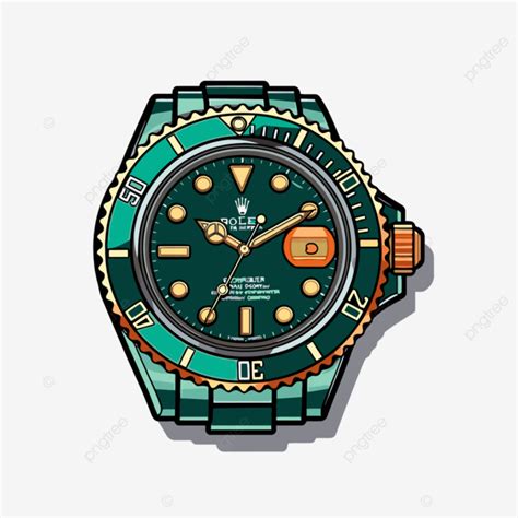 green gold rolex vector free|Rolex download.